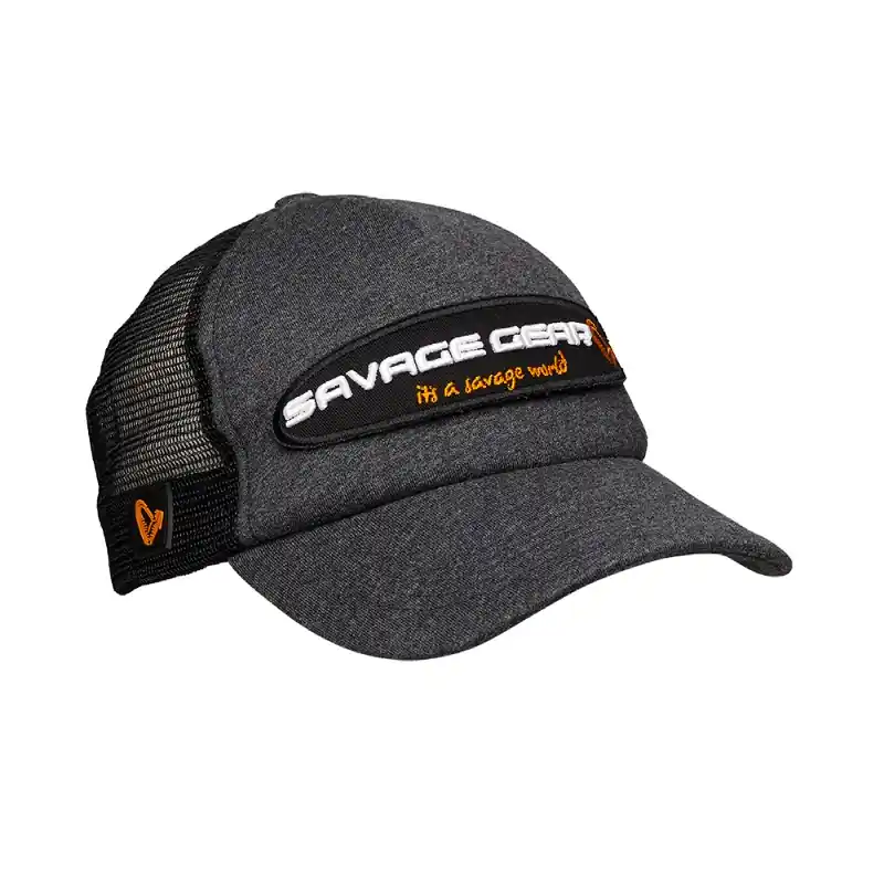 Betaalbaar Savage Gear Attitude Cap Onesize Grey Melange Pet