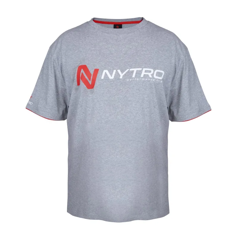 Rechtstreeks Van De Fabrikant Nytro Light Marl Grey Tee Shirt M