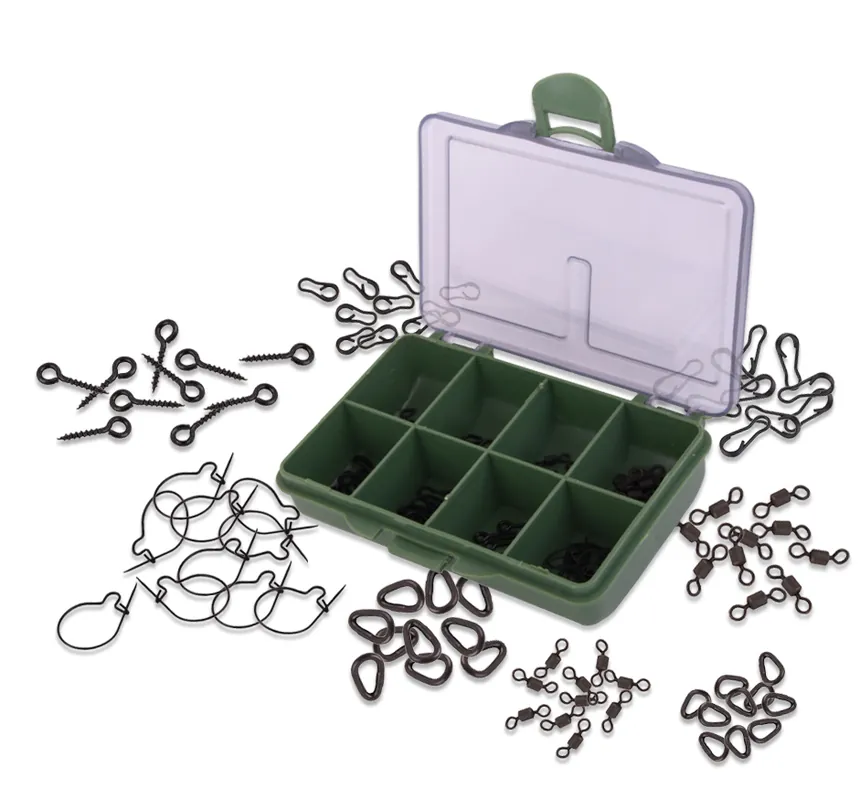 Must-Have Ultimate Carp-Kit 80-delig met Rig Rings, Wartels, Maggot Clips en meer!