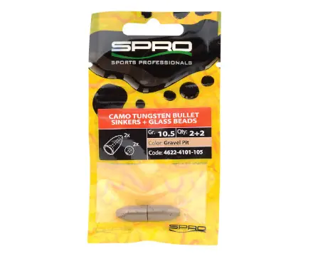 Lage Prijs Spro Camo Tungsten Bullet Sinkers 5g