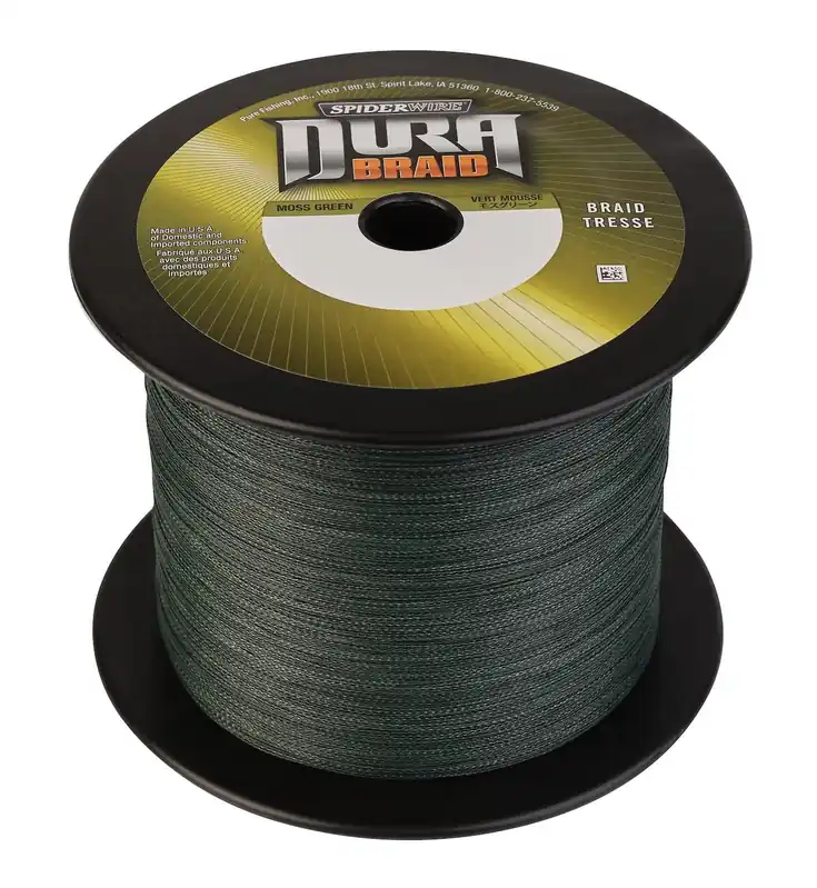 Dagaanbieding Spiderwire DuraBraid Gevlochten Lijn Moss Green (2750m) 0.15mm