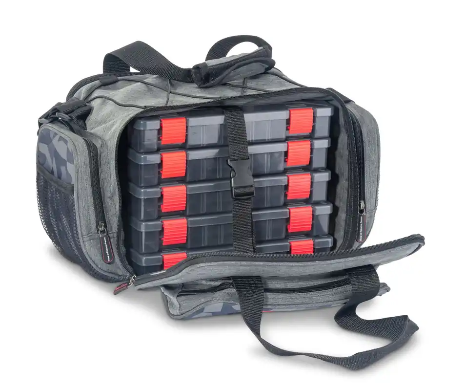 Iron Claw Mid Bag (Incl. 5 Tackleboxen) Gecertificeerd
