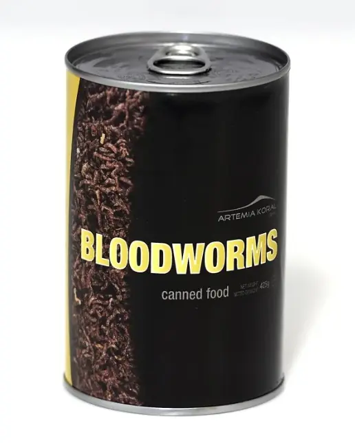 Artemia Koral Canned Bloodworms (425g) Favoriet