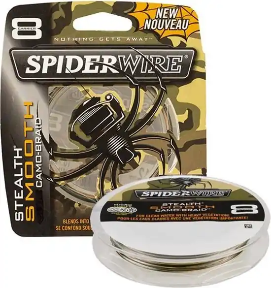 Spiderwire Stealth Smooth 8 Camo Braid 150m Koop Online