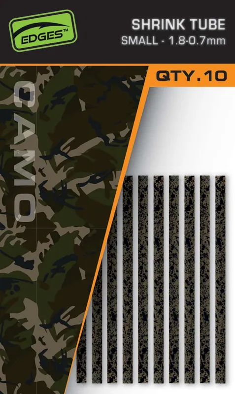 Fox Edges Camo Shrink Tube (10 Stuks) Medium (2.4-0.8mm) Meest Verkocht
