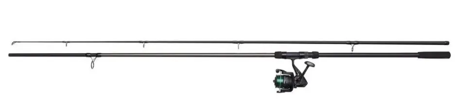 Veilige Betaling DAM Full Tech Carp Karperhengel 12ft 3lb + 6000FD Karpermolen Combo