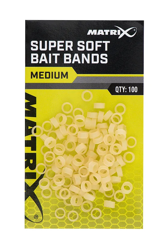 Matrix Super Soft Bait Bands (100 stuks) Large Lage Prijs