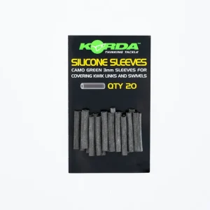 Korda Silicone Sleeves Weedy Green (20pcs) Hoge Kwaliteit