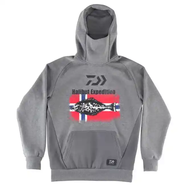 Daiwa D-Vec Snood Hoodie Norway Grijs L Lage Kosten