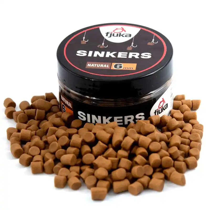 Fjuka Sinkers Natural Hookbait Pellets 4mm Meest Verkocht