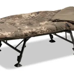 Nash Indulgence 4 Leg Junior Sleep System Camo Stretcher (Incl. Deken) Meest Verkocht