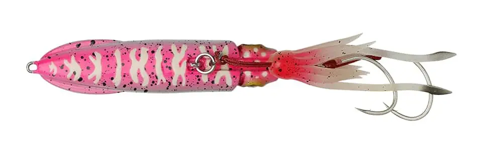 Savage Gear Swim Squid Inchiku Zeevis Kunstaas 10.3cm (180g) Pink Glow Speciale Aanbieding
