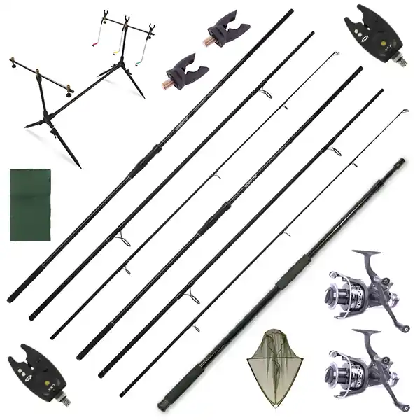 Nieuw Spro Governor Carp Set met hengels, molens en accessoires!