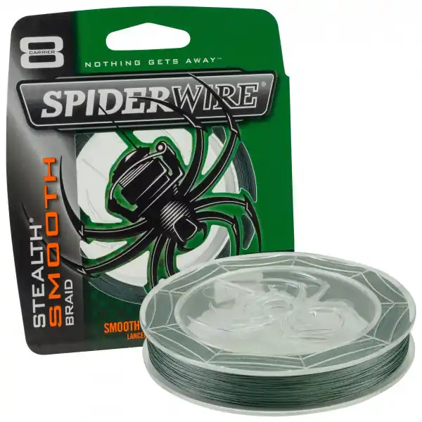 Spiderwire Stealth Smooth 8 Moss Green Braid 300m 0.06mm / 5.4kg Nieuw