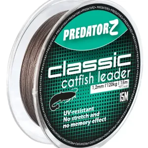 Direct Verzonden Predator-Z Classic Catfish Leader Line, 1,20mm, 120kg, 15m