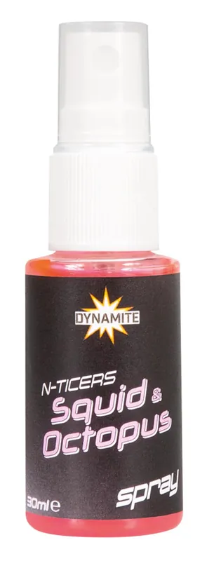 Alleen Vandaag Dynamite Baits N-Ticers Squid & Octopus Spray 30ml