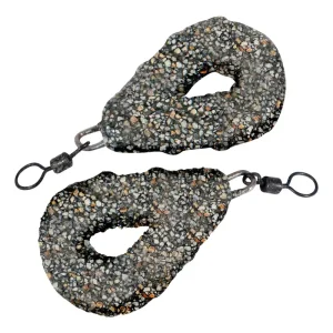 Ultimate Gripper Swivel Dark Gravel Karperlood (2 stuks) 57g Uitverkoop