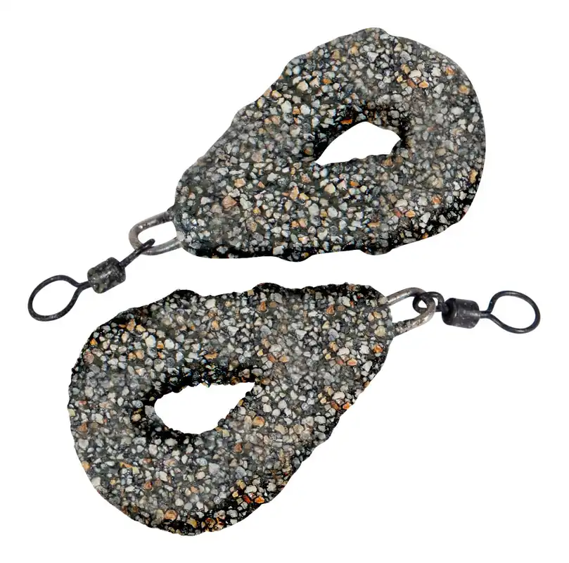 Ultimate Gripper Swivel Dark Gravel Karperlood (2 stuks) 57g Uitverkoop