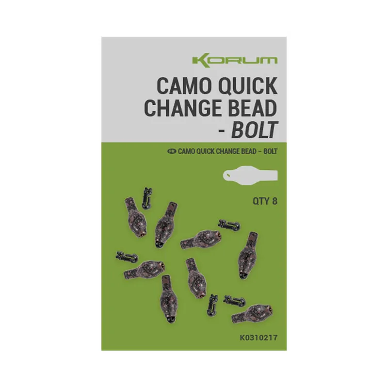 Korum Camo Quick Change Bead Bolt (8 Stuks) Koop Online