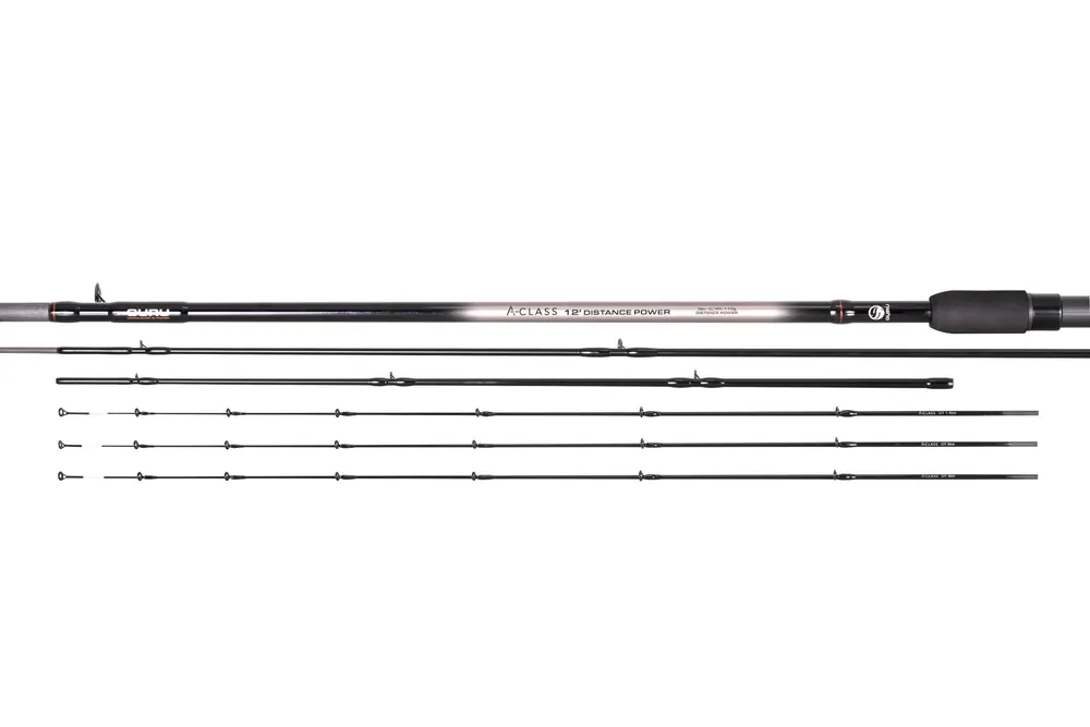 Guru A-Class Distance Feeder Hengel (3 delig) 3.65m (1-110g) Veilige Betaling