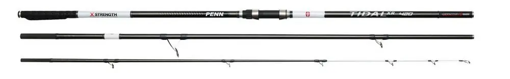 Penn Tidal XR Solid Carbon K Strandhengel (100-250g) (3-Delig) 4.50m (100-250g) Beste Prijs