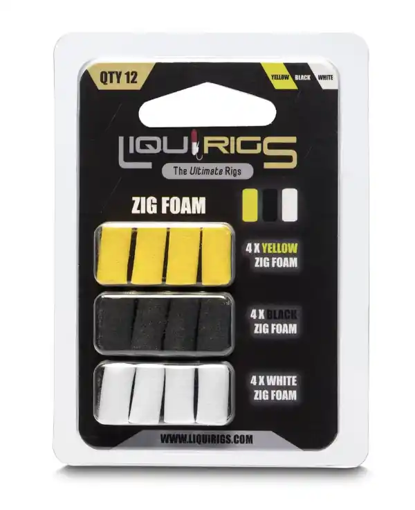 Op = Op Liquirigs Liquid Zig Foam (12pcs) Black/Yellow/White