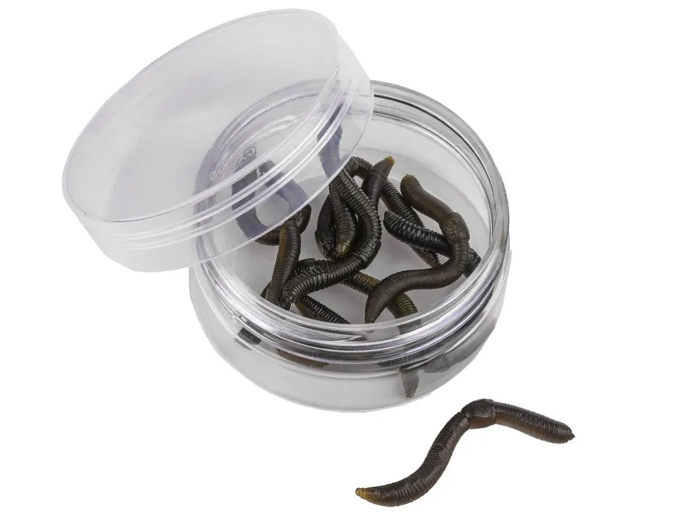 Aanbieding Pole Position Pop-Up Worms Imitatie Aas (10 Stuks)