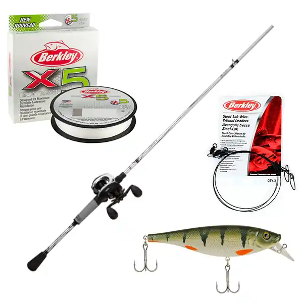 Abu Garcia Revo X Combo Set Silver Op = Op