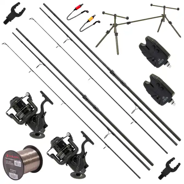 Op = Op Daiwa Black Widow Carp Set Deluxe