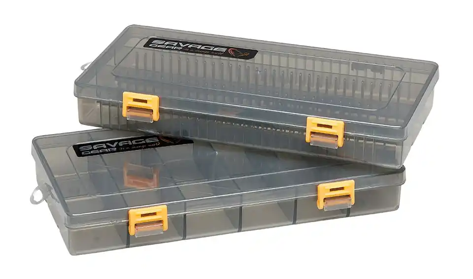 Savage Gear Flat Lure Box Smoke Kit (2 stuks) Hoge Kwaliteit