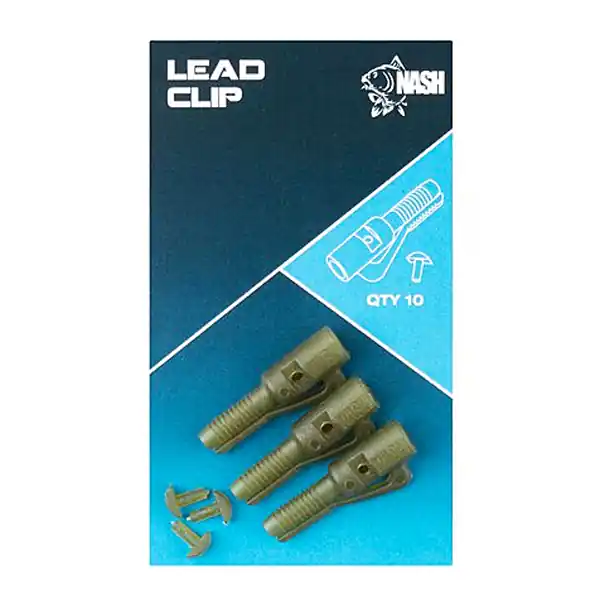 Gratis Retour Nash Lead Clip Camou Green