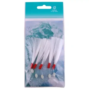 Sea Rig Glitter 5 Hooks Red Glitter Express Levering