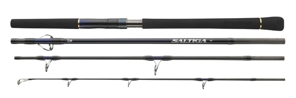 Fabrieksprijs Daiwa Saltiga Popper Zeevis Reishengel 8ft/2.40m (120-165g) (4-Delig)