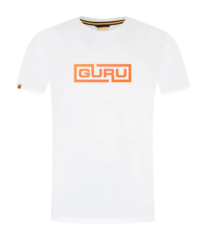 Seizoensaanbieding Guru Gradient Connect Tee White Shirt L