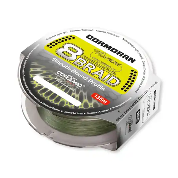 Exclusieve Aanbieding Cormoran Corastrong 8-Braid 135 m 0.10mm 6.3kg