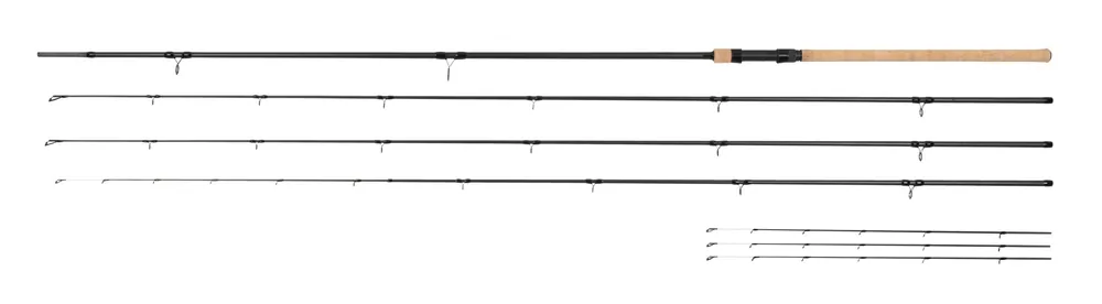 Op = Op Korum 3K Trilogy Triple Tip Feederhengel 12ft (Incl. 1.75lb, 2.2lb & 1.5lb Power Quiver!)