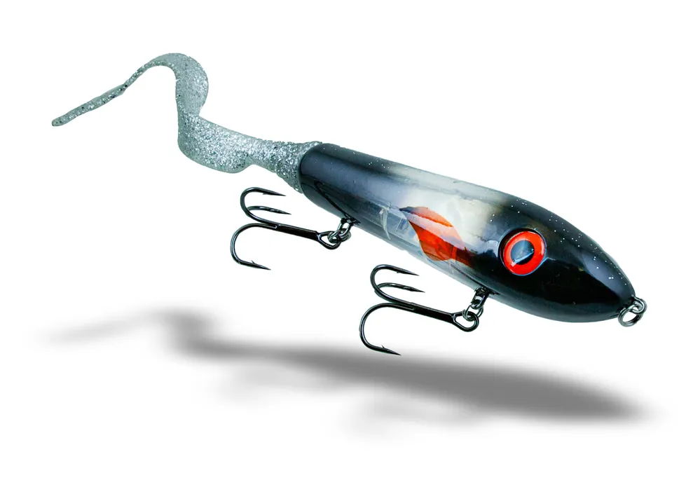Svartzonker McTail Original Jerkbait 26cm (94g) Smashed Silver Uitverkoop