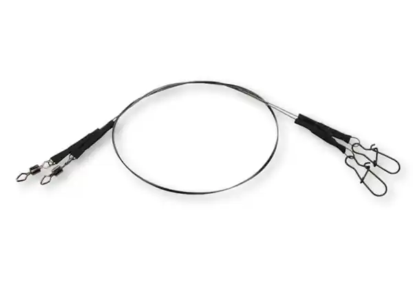 Fabrieksprijs Effzett Kink-Free Titanium Leader - 2pcs 20cm