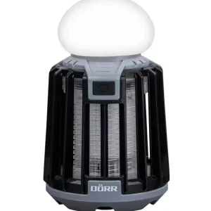 Gecertificeerd DÖRR LED Camping Torch Anti-Mosquito MX-9 - campinglamp met anti-muggen UV-licht, perfect voor het nachtvissen en vakantie!