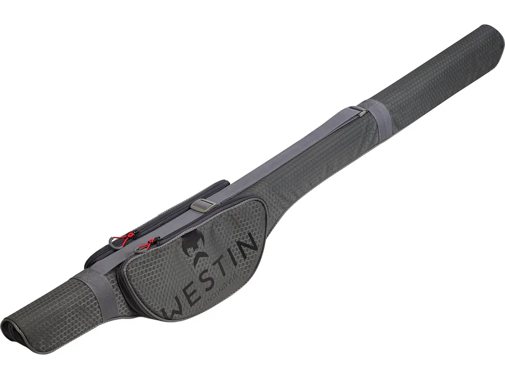 Westin W4 2-Hengel Roofvis Foudraal Titanium Black 7ft (117x16cm) Nieuw