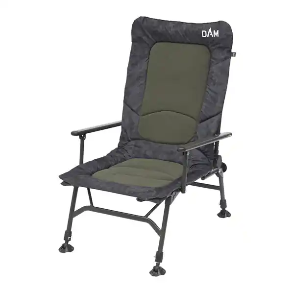 Koop Online Dam Camovision Adjustable Chair With Armrests Steel