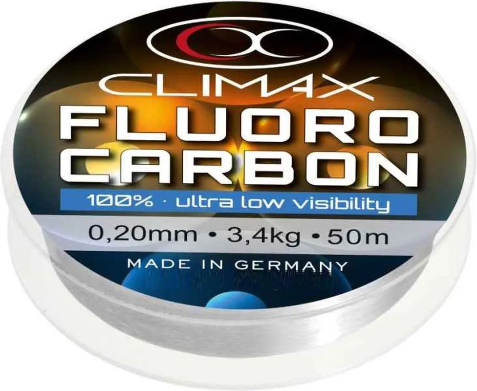Climax FluoroCarbon 50m 0.18mm (2.6kg) Gecertificeerd