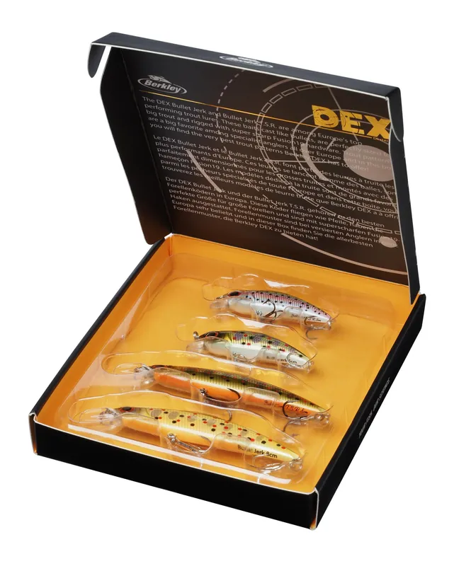 Berkley DEX Bullet Jerk Forel Kunstaas Giftbox (4pcs) Koop Online