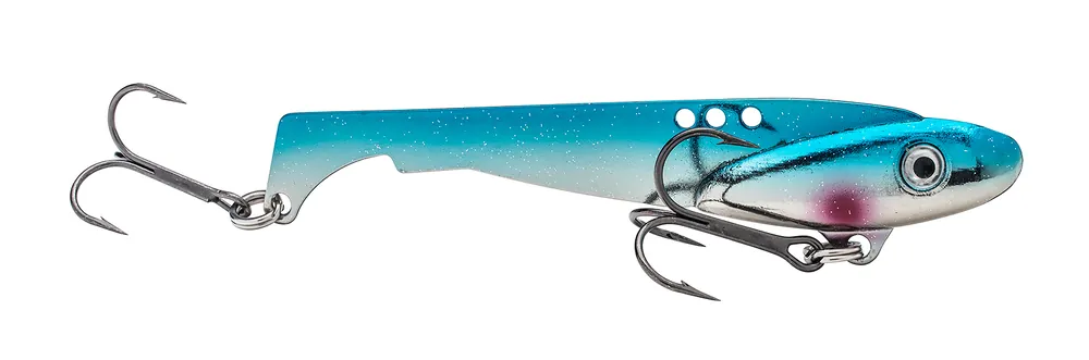 Betaalbaar Svartzonker Vibrating Predator Bait 12cm (40g) Chrome Motoroil Hot Tail