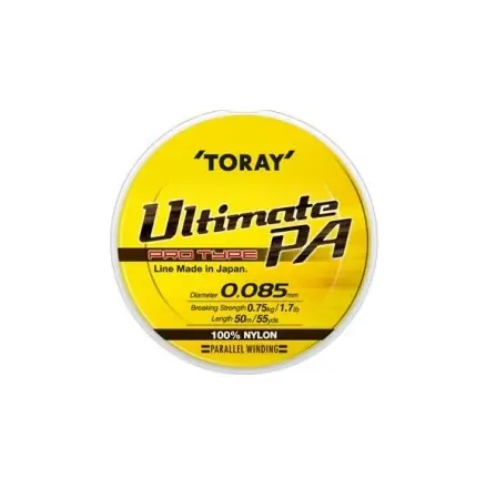 Tijdelijk Beschikbaar Toray Ultimate Pa Nylon White (50m) 0.076mm / 0.58kg