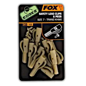 Voordeelprijs Fox Lead Clips & Pegs maat 10