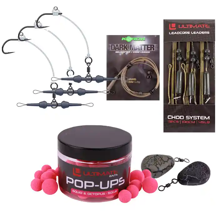 Seizoensaanbieding Ultimate Chod Rig Pack
