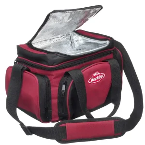 Veilige Betaling Berkley Bag 4 Boxes Red-Black Roofvis Tas L