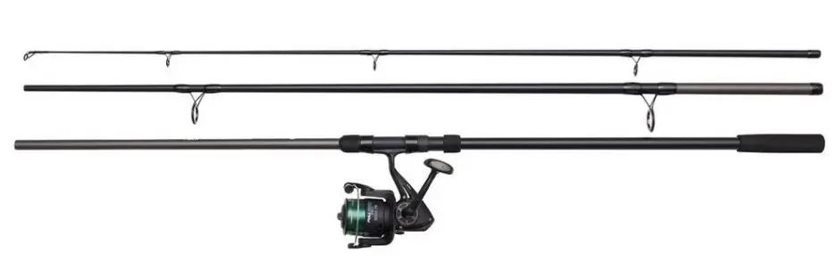 Betrouwbaar DAM Full Tech Carp Karperhengel 12ft 3lb (3-Delig) + 6000FD Karpermolen Combo