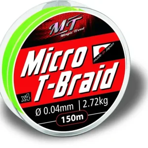 Magic Trout Micro T-Braid Gevlochten Lijn 150m 0.12mm (18lb) Direct Verzonden